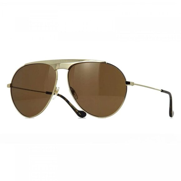 NEW SUNGLASSES MEN GOLD/BROWN AVIATOR EYEWEAR GG0908S 001